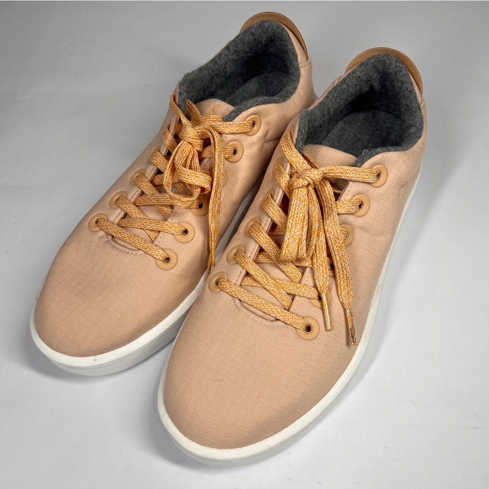 Allbirds Wool Pipers Sneakers‎ Peach Comfy Walking Shoes Women's Size 9 Everyday